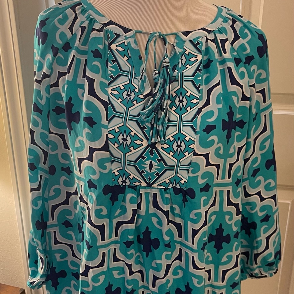 Annie Griffin Silk Blouse